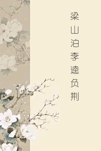 梁山泊李逵负荆